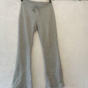 Gray Brandy Melville Straight Leg Baggy Sweatpants